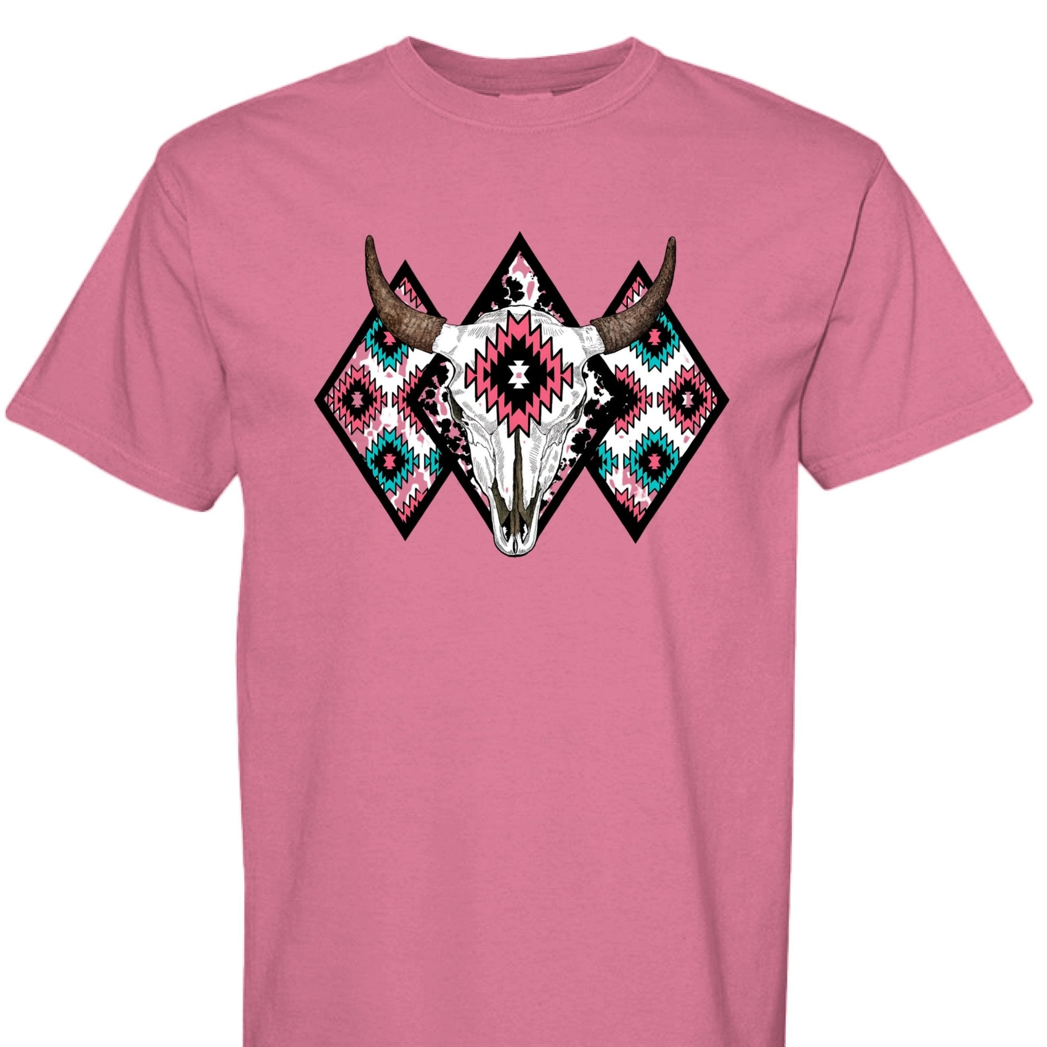 Aztec skull - The Caffeine Cowboy