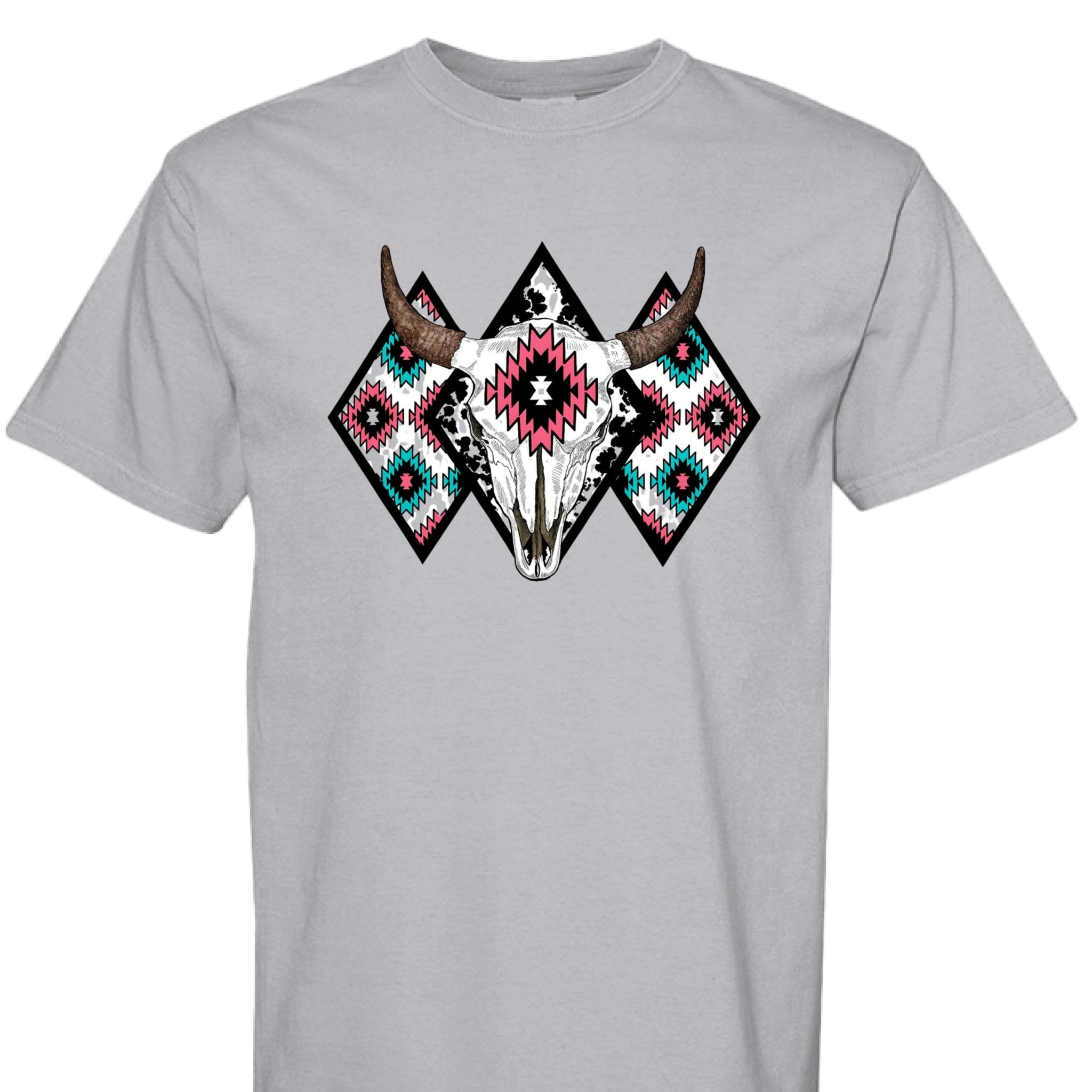 Aztec skull - The Caffeine Cowboy