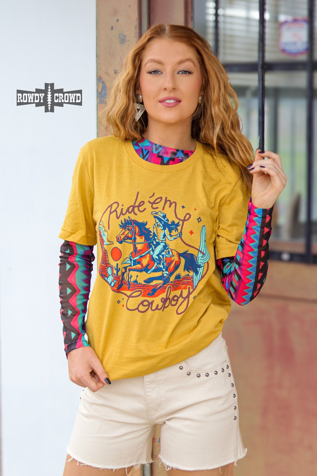 Retro Funk Mesh Top - The Caffeine Cowboy