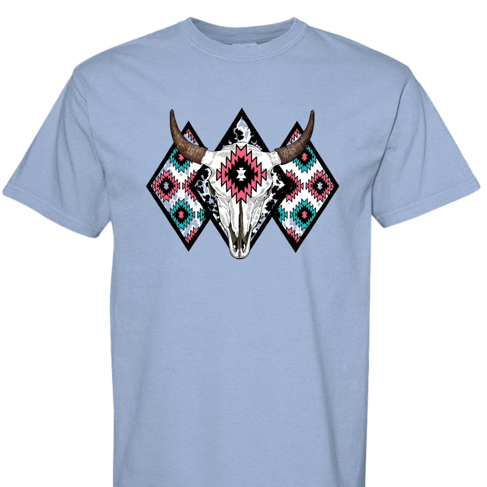 Aztec skull - The Caffeine Cowboy